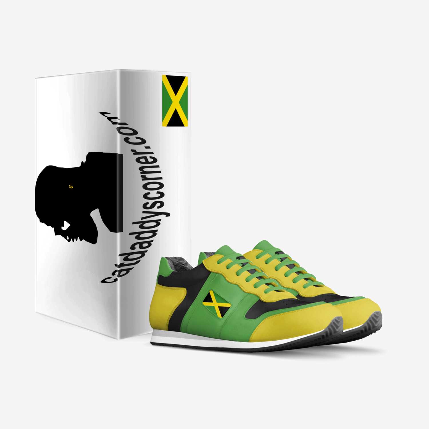 Jamaican Pride custom made in Italy shoes by Scott Thomas | Box view