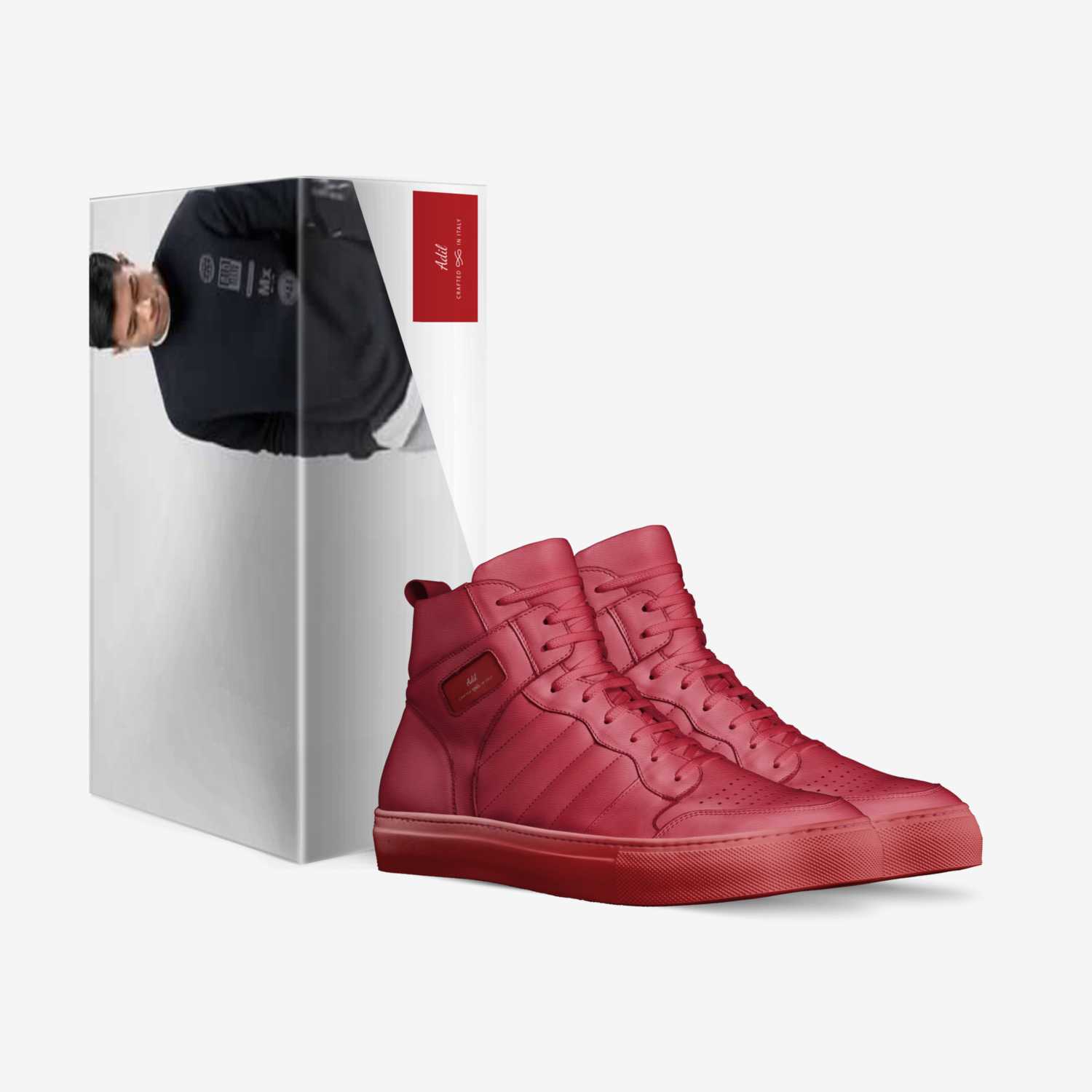 Adil custom made in Italy shoes by Ahmed Al Shehri | Box view