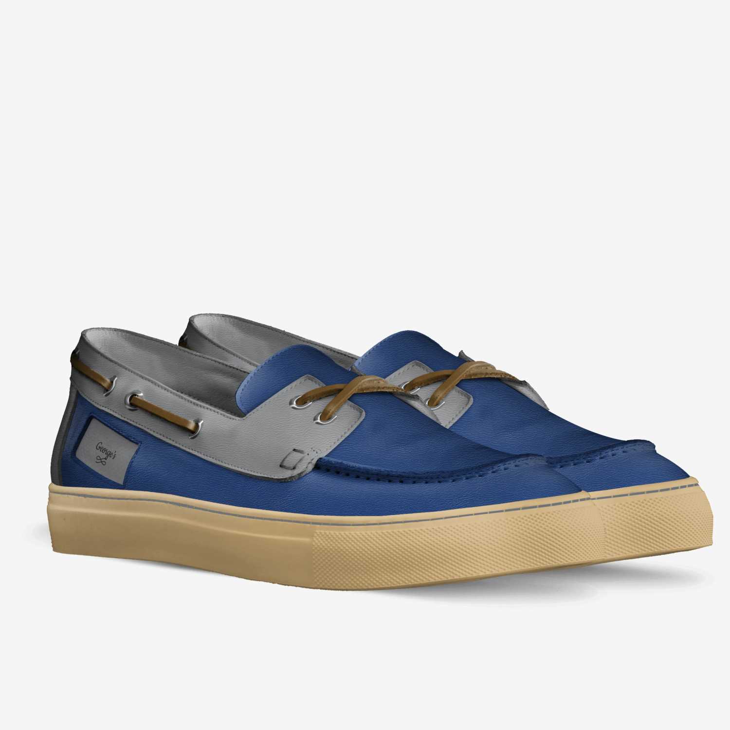 George’s custom made in Italy shoes by Jordan Berry | Double view