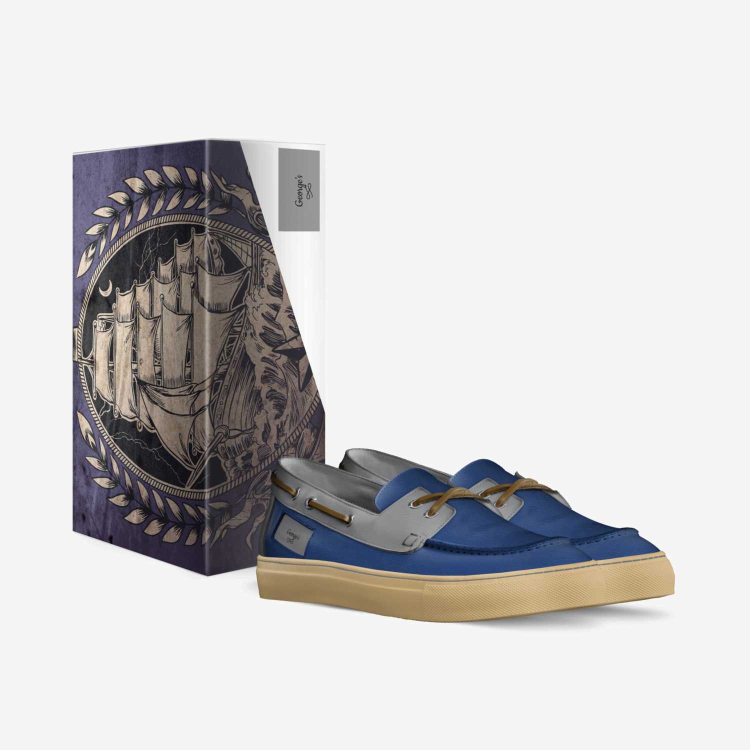 George’s custom made in Italy shoes by Jordan Berry | Box view