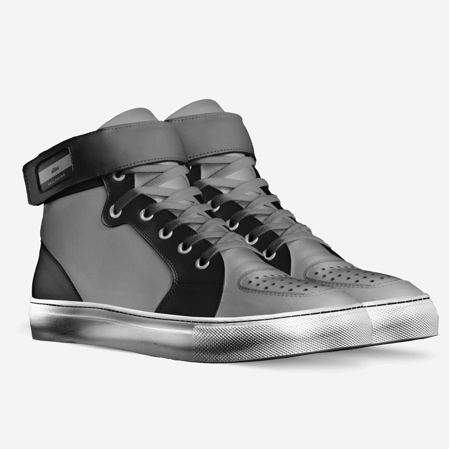 allies custom made in Italy shoes by David Smith | Double view