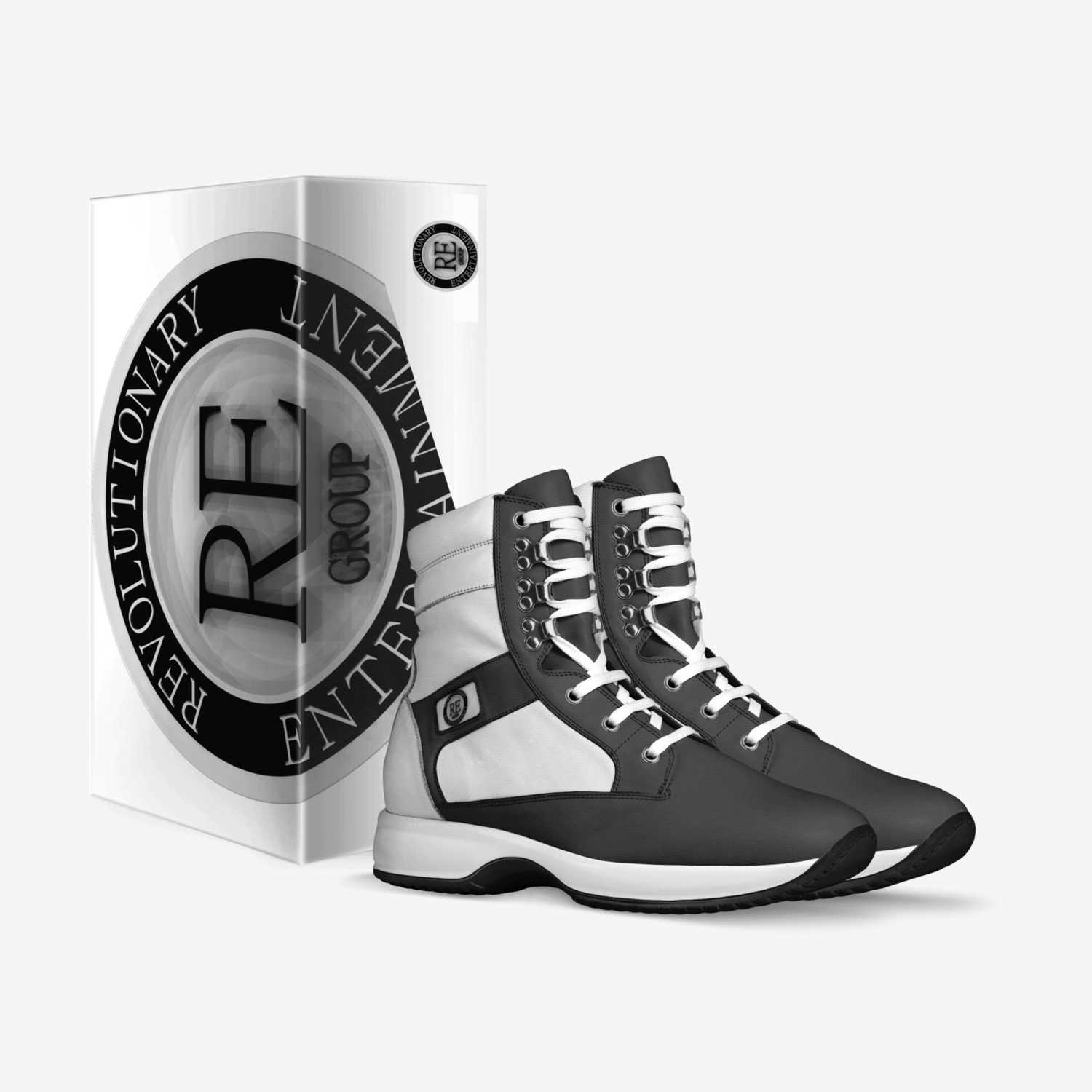 The Revolution 2's custom made in Italy shoes by Zackrey Ceasar | Box view