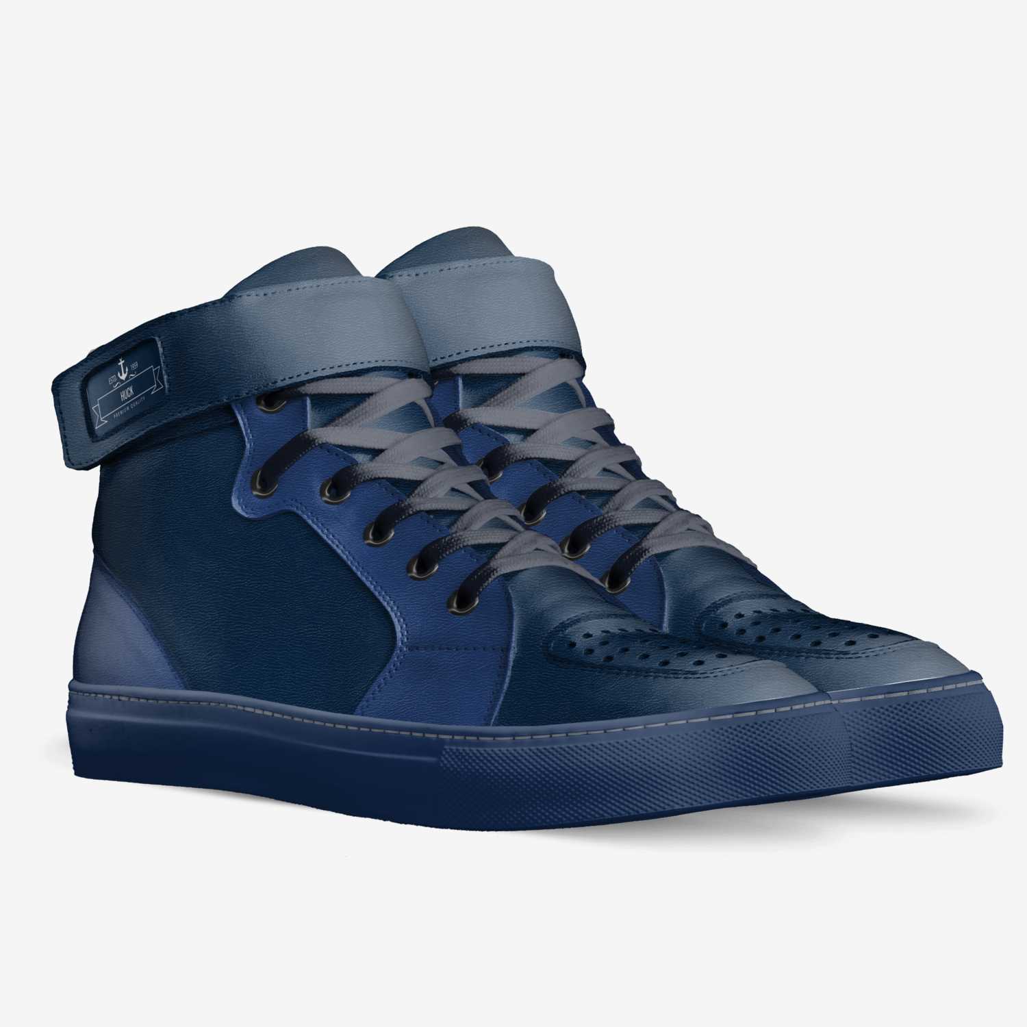 HUCK custom made in Italy shoes by Joaquim Huck | Double view