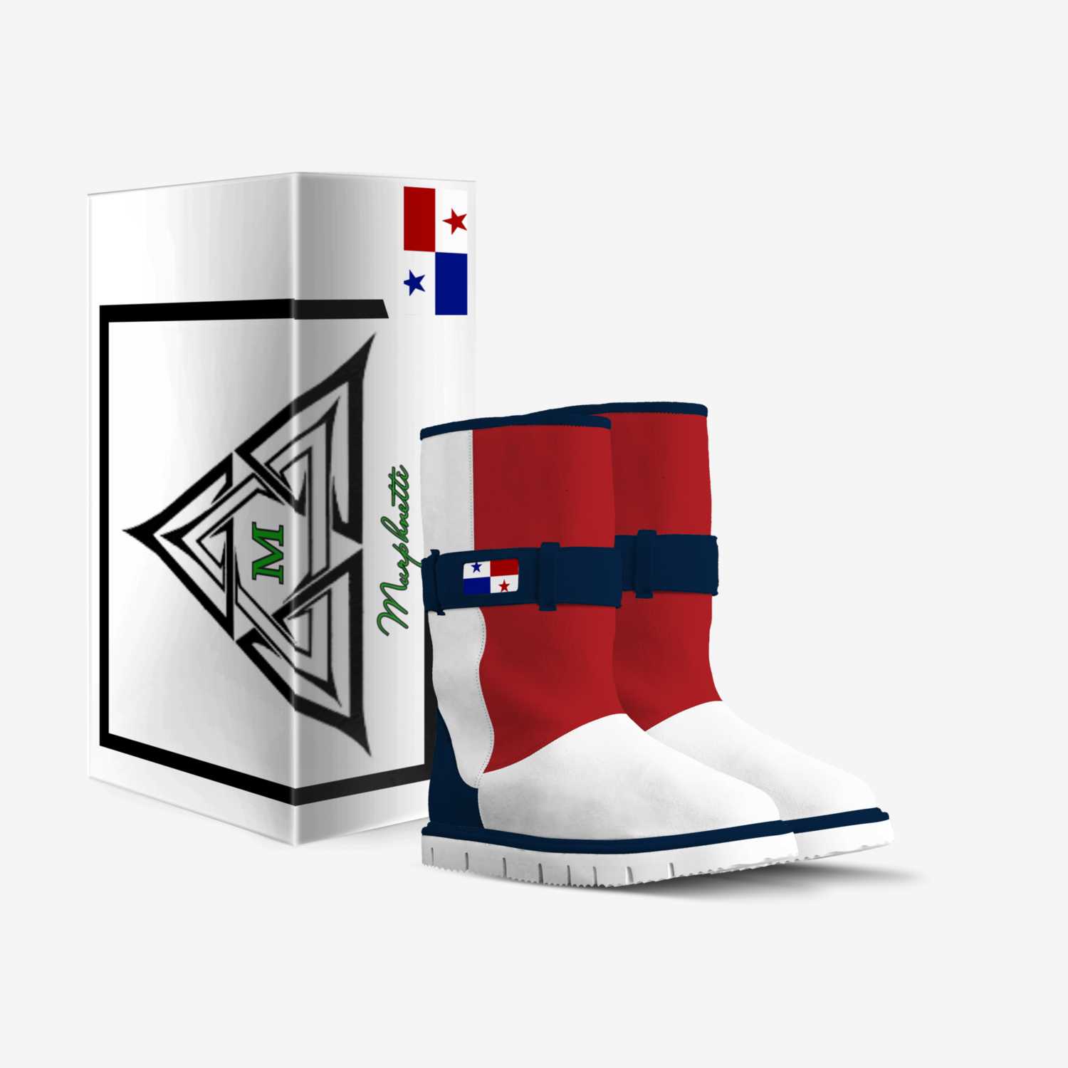 Murphnetti FB custom made in Italy shoes by Tyriek Murphy | Box view
