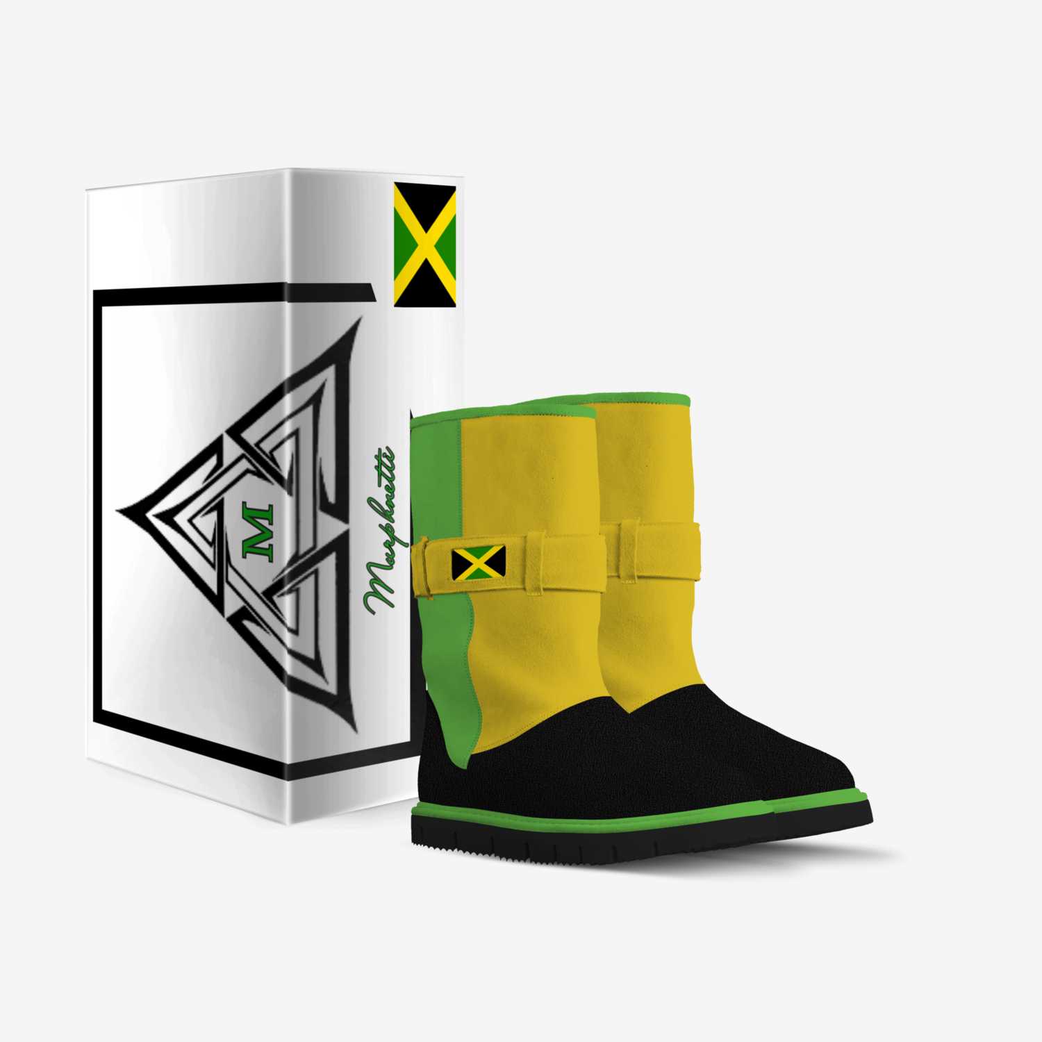 Murphnetti FB custom made in Italy shoes by Tyriek Murphy | Box view