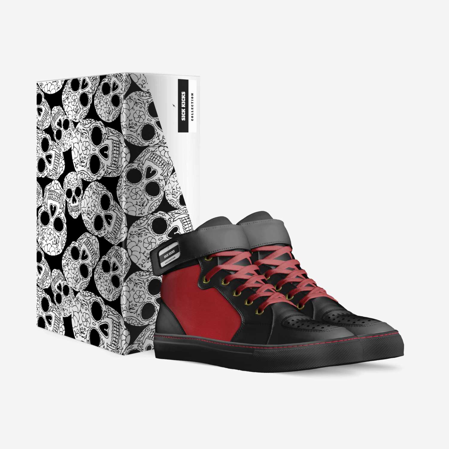 SICK KICKS custom made in Italy shoes by Brandon Linebacker | Box view