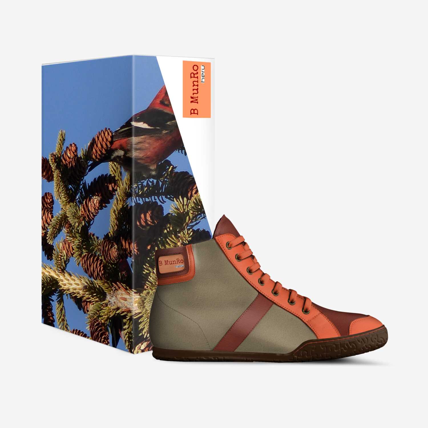 B Munro custom made in Italy shoes by Brooklynne Munro | Box view