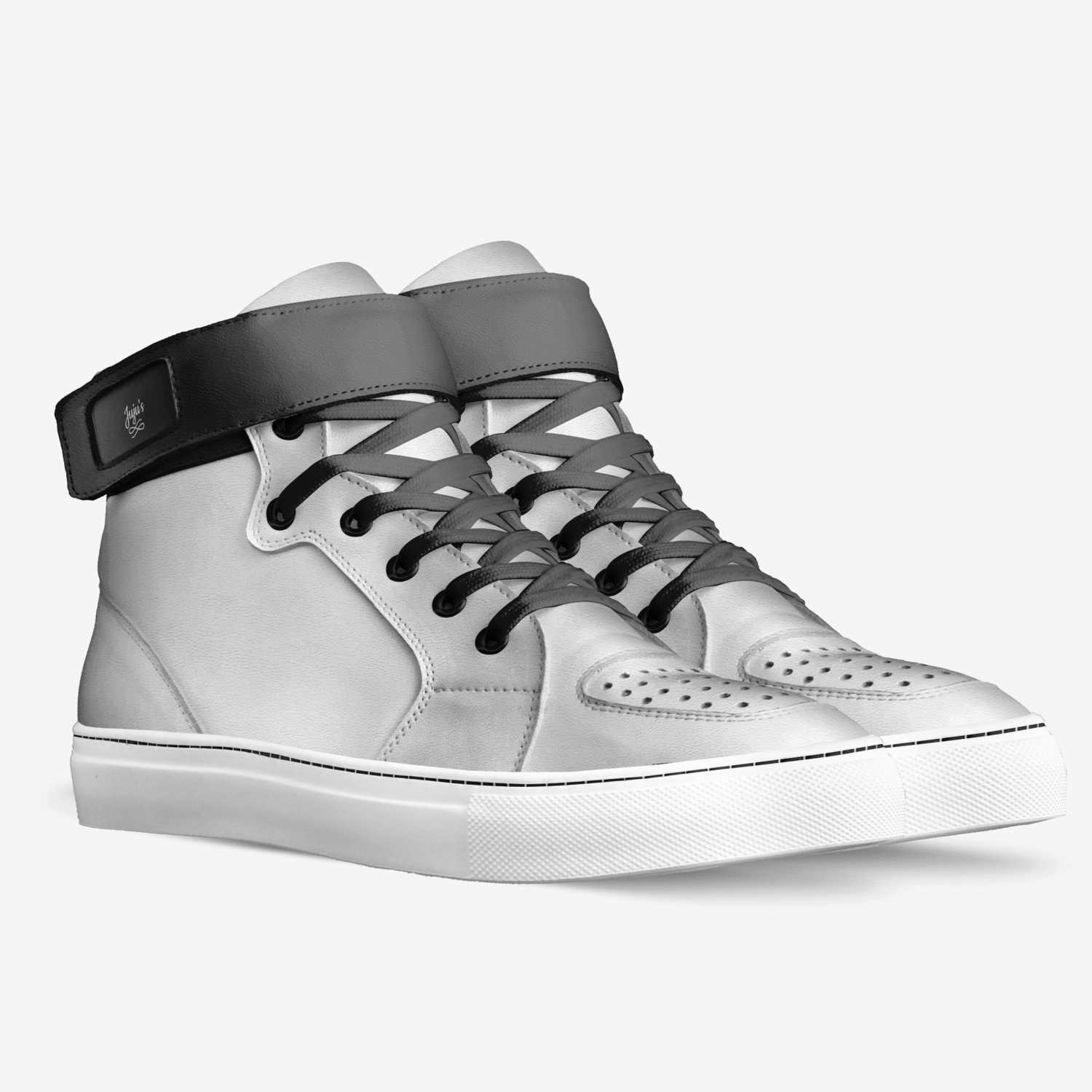 Juju's custom made in Italy shoes by Jahlisa Rawles | Double view