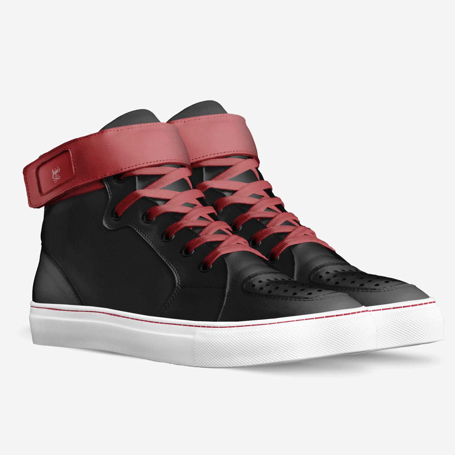 Juju's custom made in Italy shoes by Jahlisa Rawles | Double view