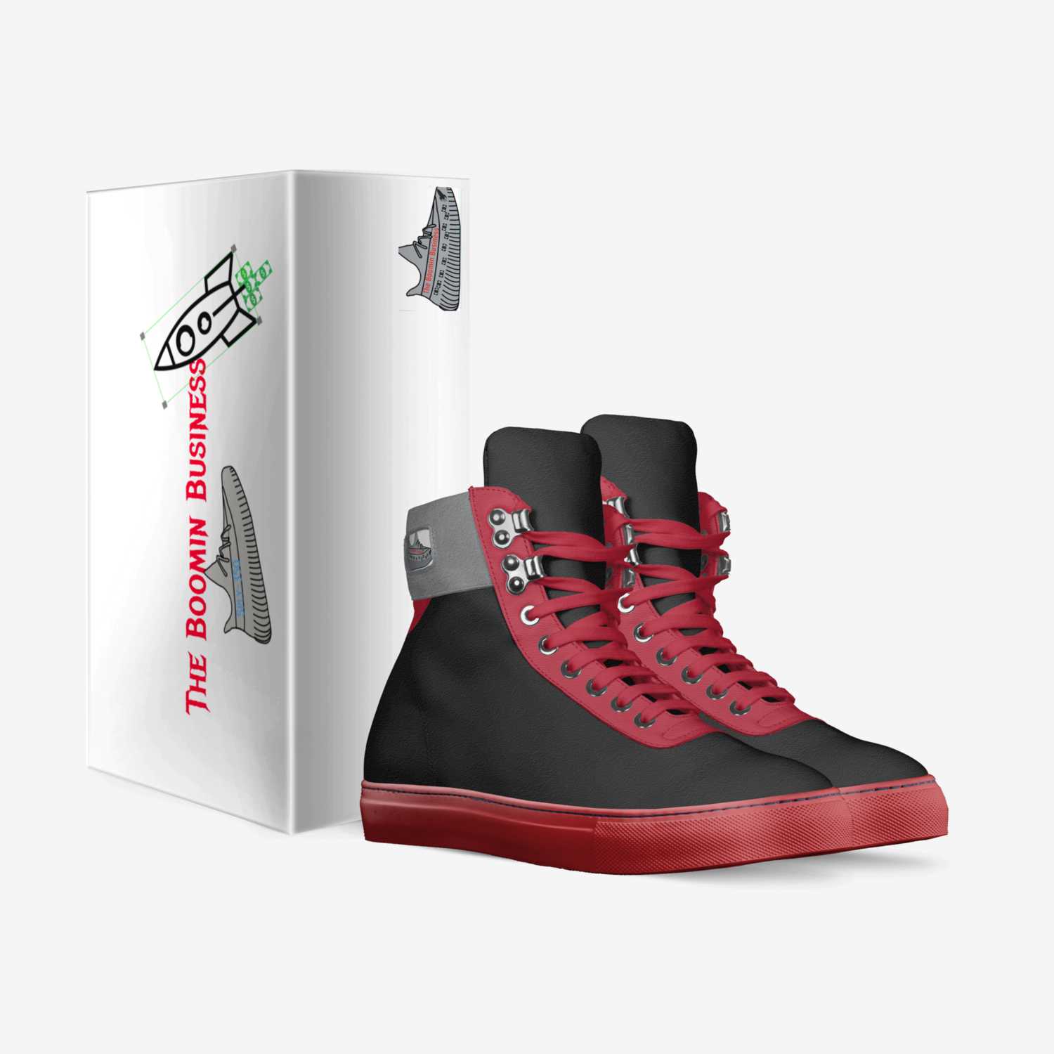 The Boomin Shoe custom made in Italy shoes by Aiden Burns | Box view