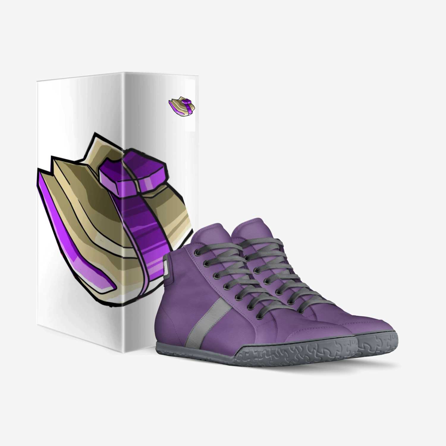 A.I. Crossover custom made in Italy shoes by Ai Comics | Box view
