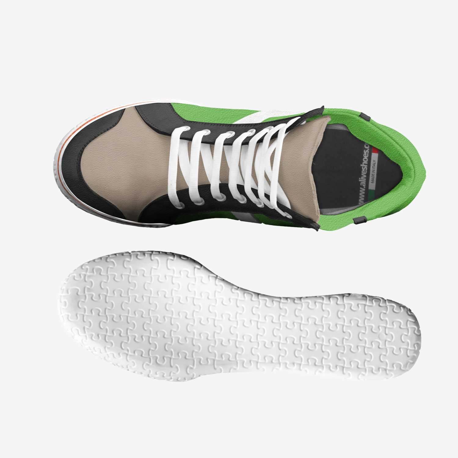 DDP..."FOCUSED" custom made in Italy shoes by Ray Getdamugga Blake | Top view