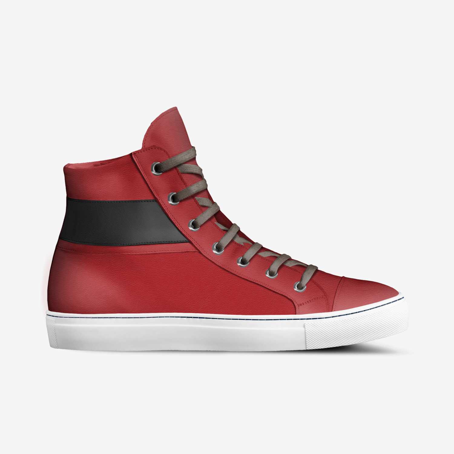 acorns custom made in Italy shoes by Solomon Pollard | Side view