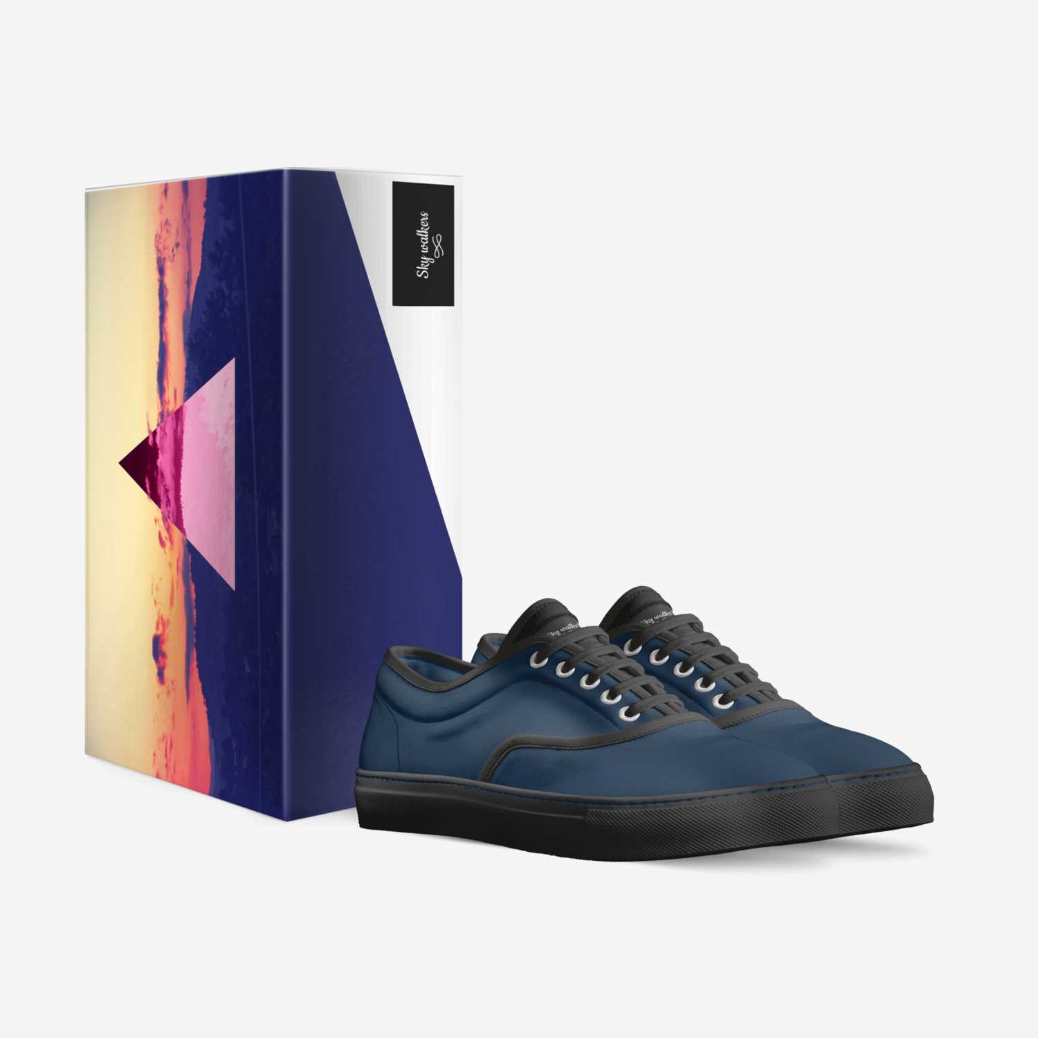 Sky walkers custom made in Italy shoes by Ja-kyrrah Lashay | Box view