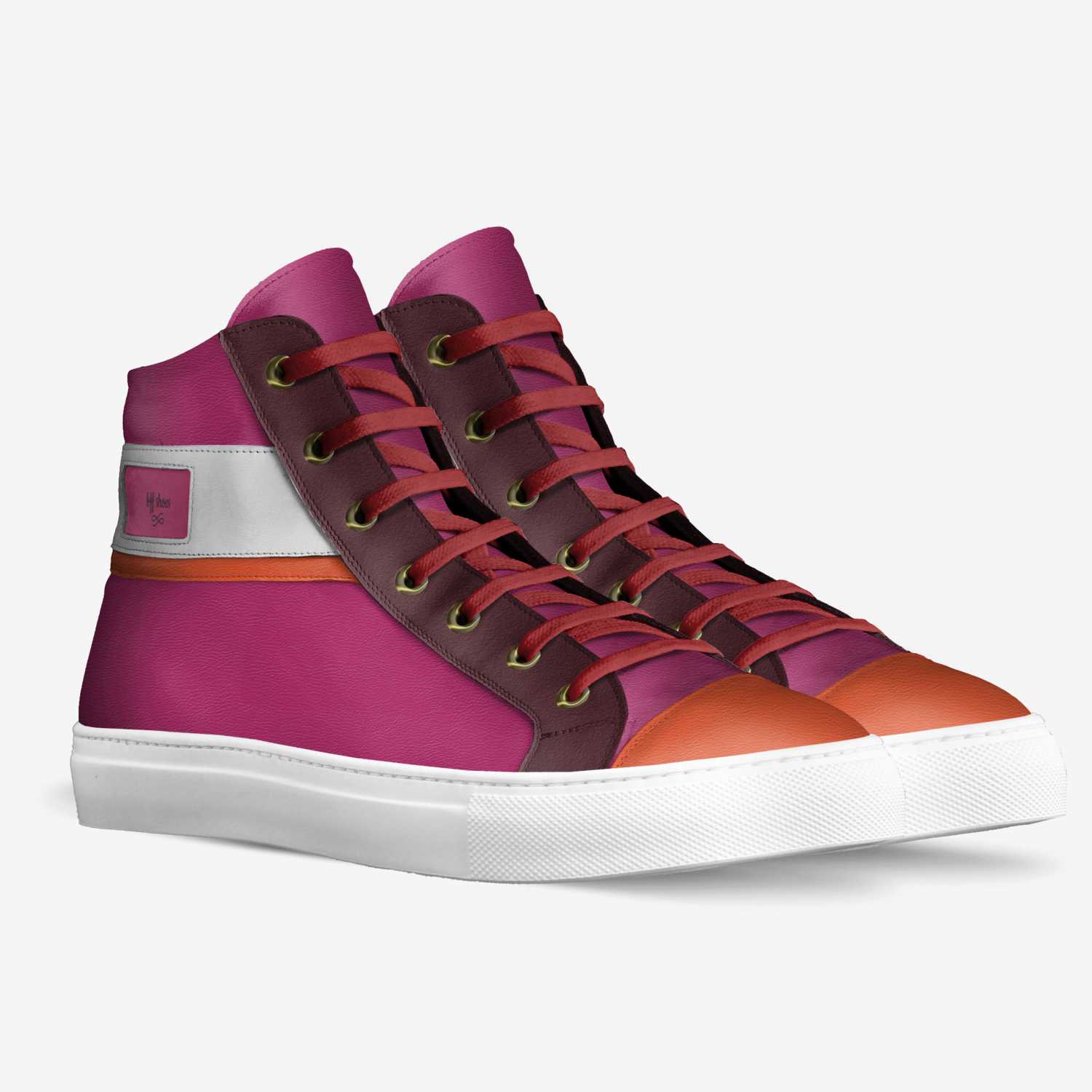 bff shoes custom made in Italy shoes by Aurora Tepania | Double view