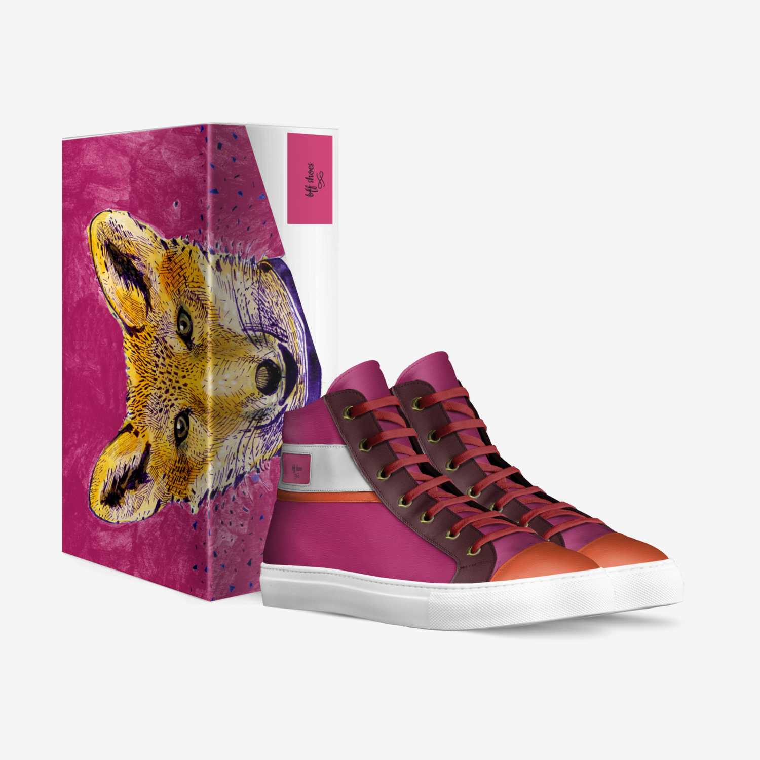 bff shoes custom made in Italy shoes by Aurora Tepania | Box view