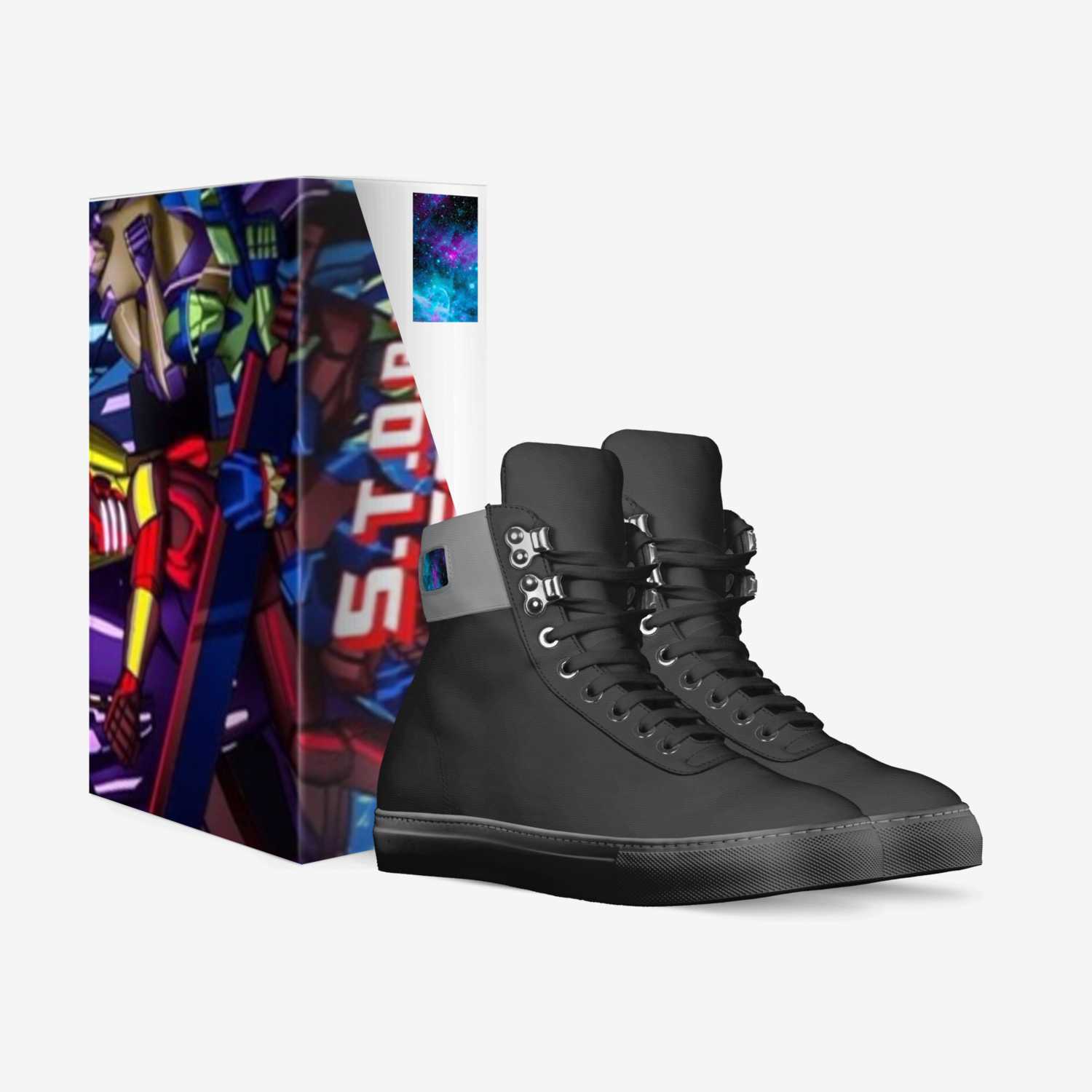 A.I. SHADE’s custom made in Italy shoes by Ai Comics | Box view