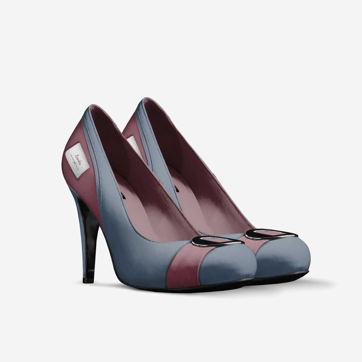 Leandra custom made in Italy shoes by Connor Olson | Double view