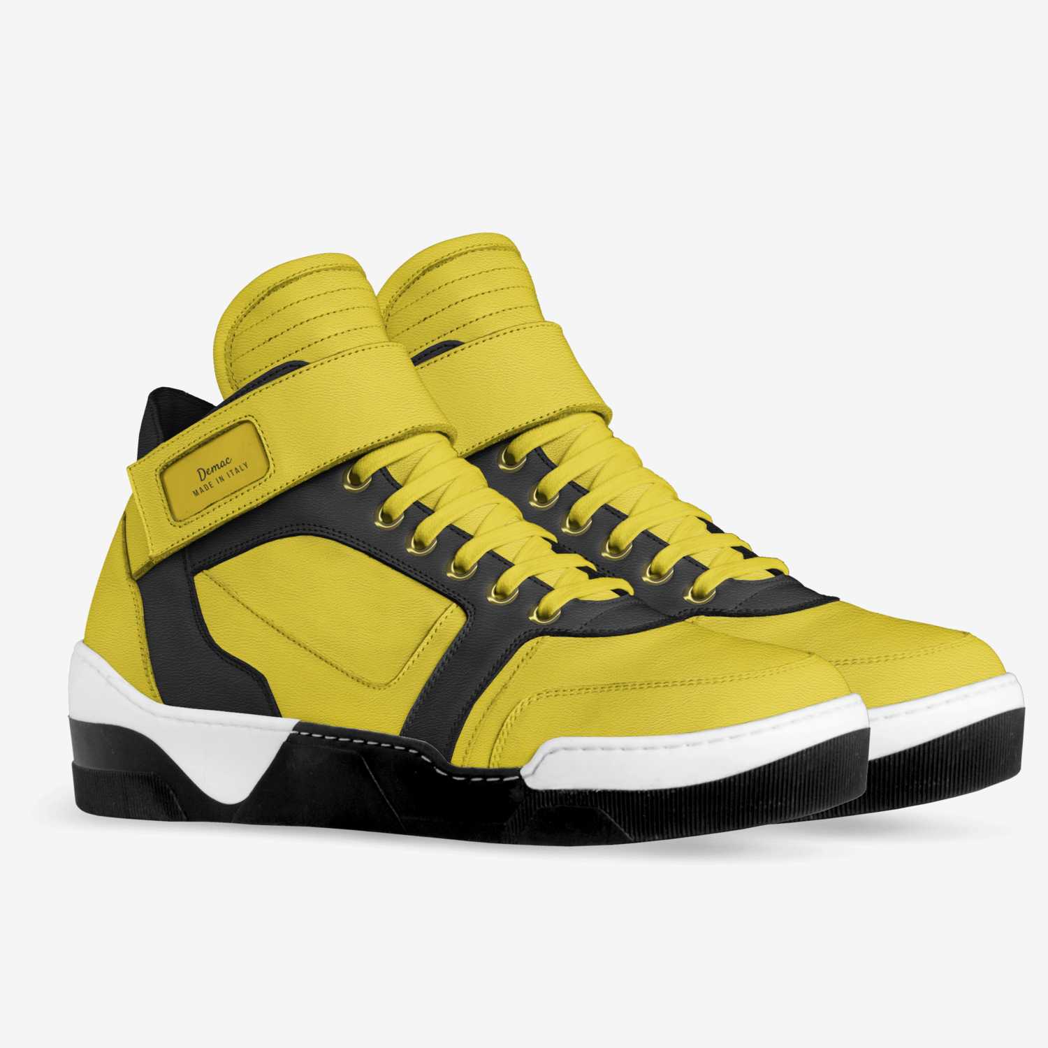 Demac custom made in Italy shoes by Demarcus Mccullough | Double view