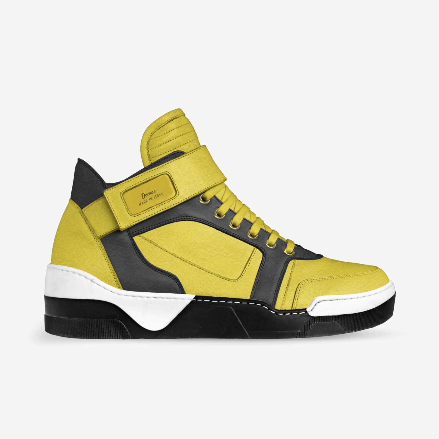 Demac custom made in Italy shoes by Demarcus Mccullough | Side view