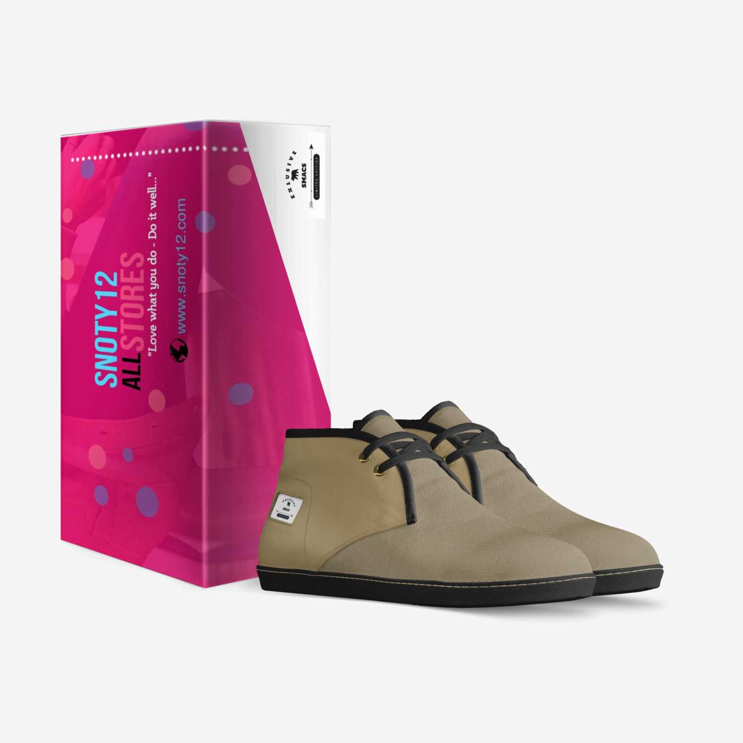smacs custom made in Italy shoes by Snoty Piyers | Box view