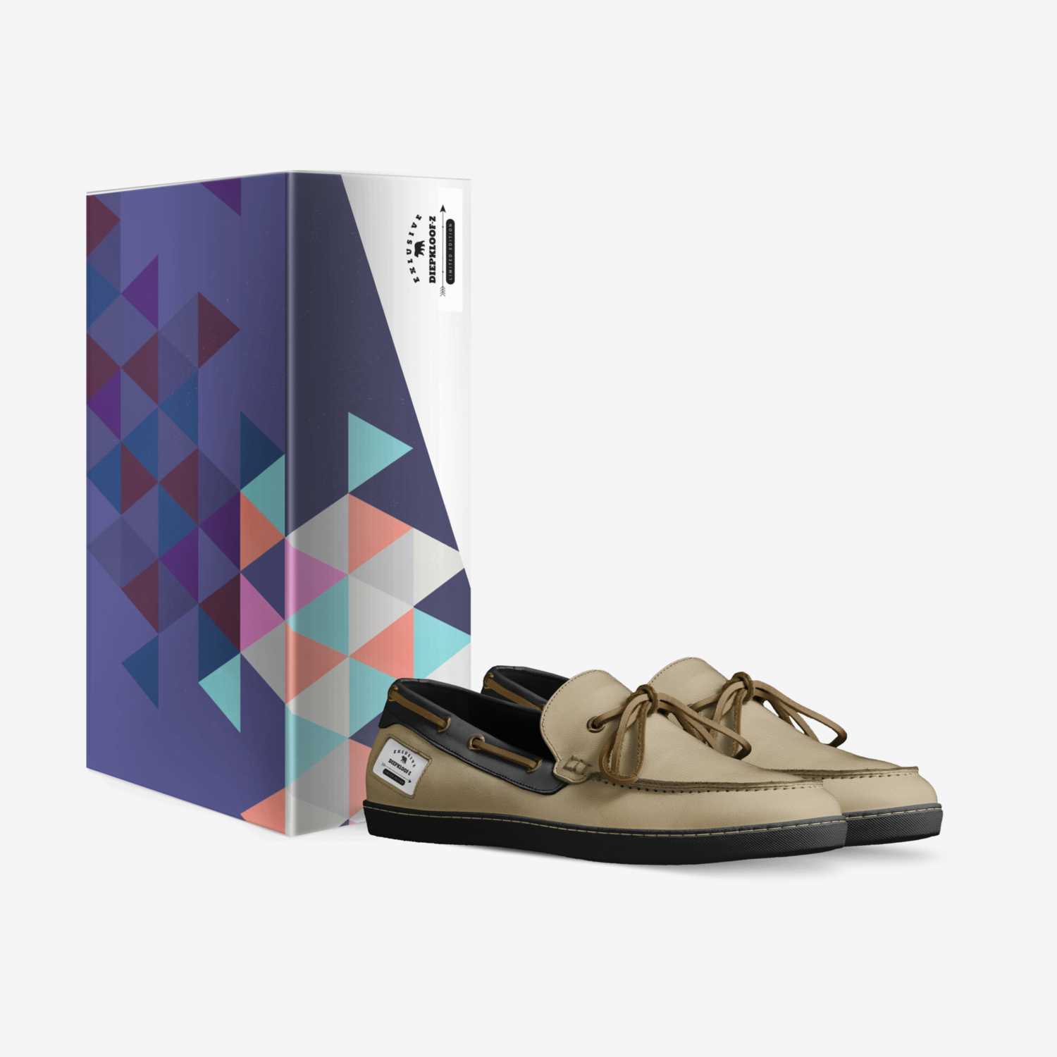 Diepkloof-Z custom made in Italy shoes by Snoty Piyers | Box view