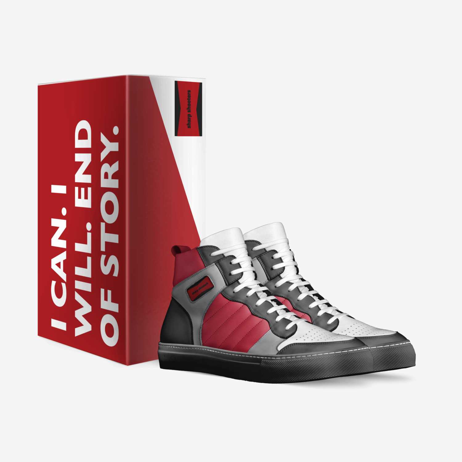 sharp shooters custom made in Italy shoes by Conor Wirth | Box view