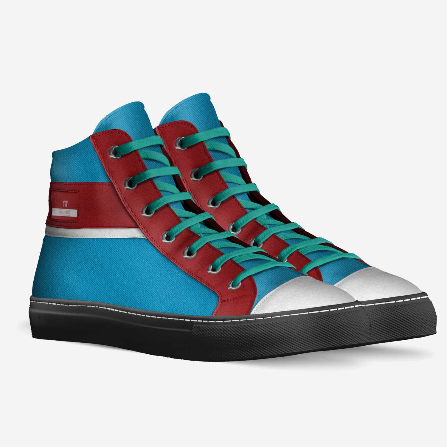 CW custom made in Italy shoes by Carsyn Ward | Double view