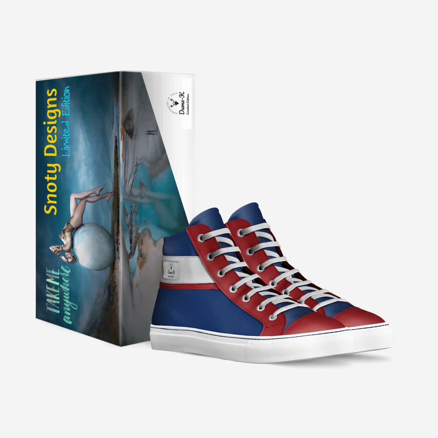 Duma-K custom made in Italy shoes by Snoty Piyers | Box view