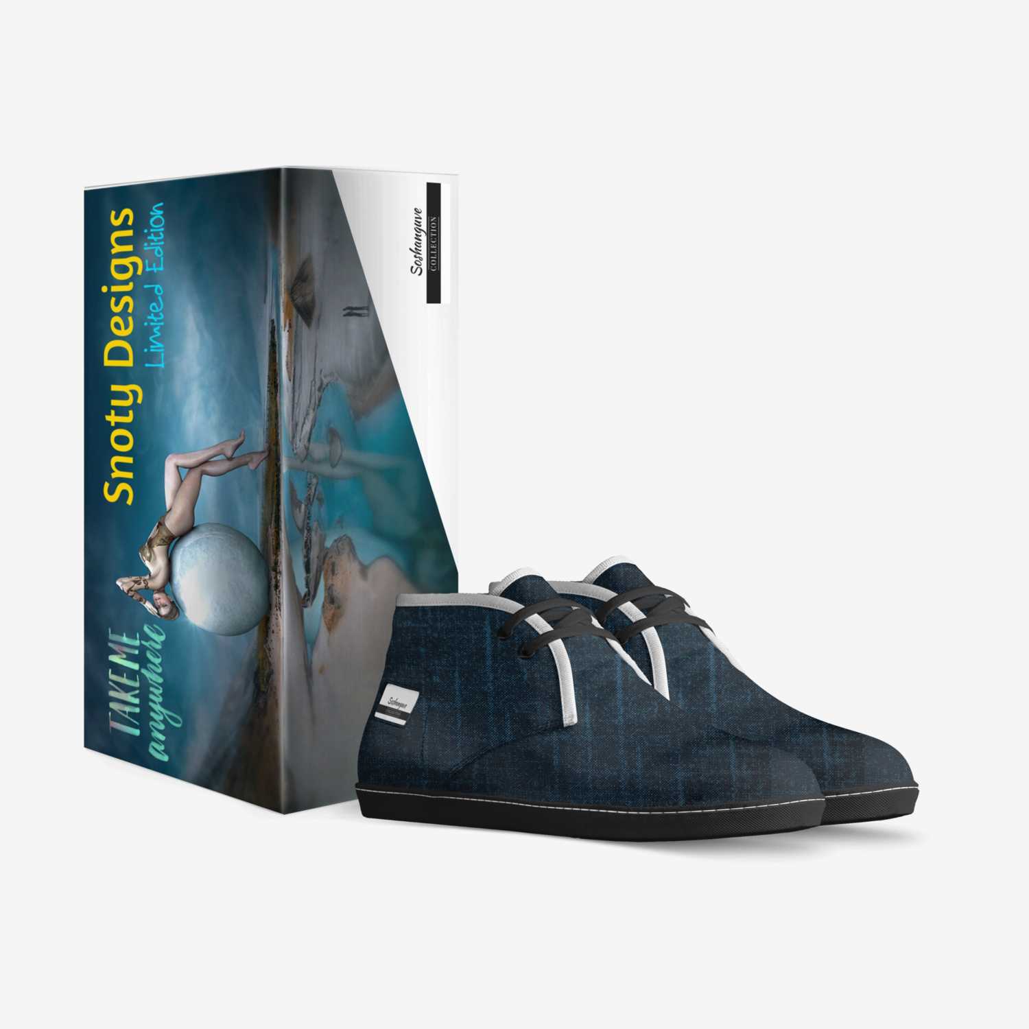 Soshanguve custom made in Italy shoes by Snoty Piyers | Box view