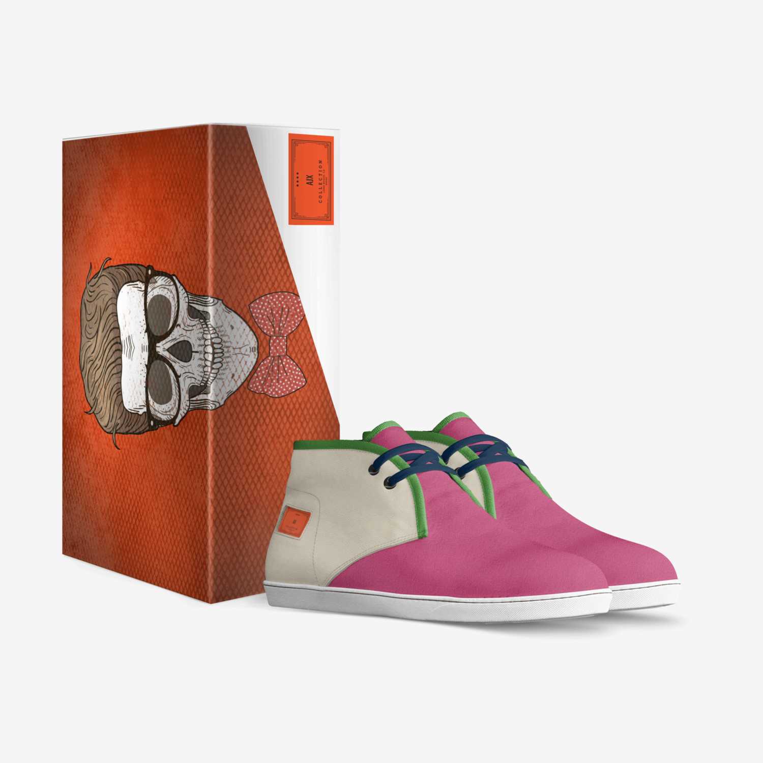 Ajx custom made in Italy shoes by Ajay | Box view