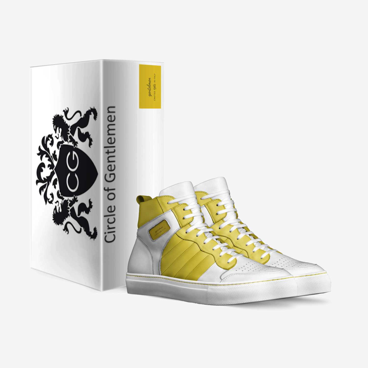 gentelmen custom made in Italy shoes by Juan Valencia | Box view
