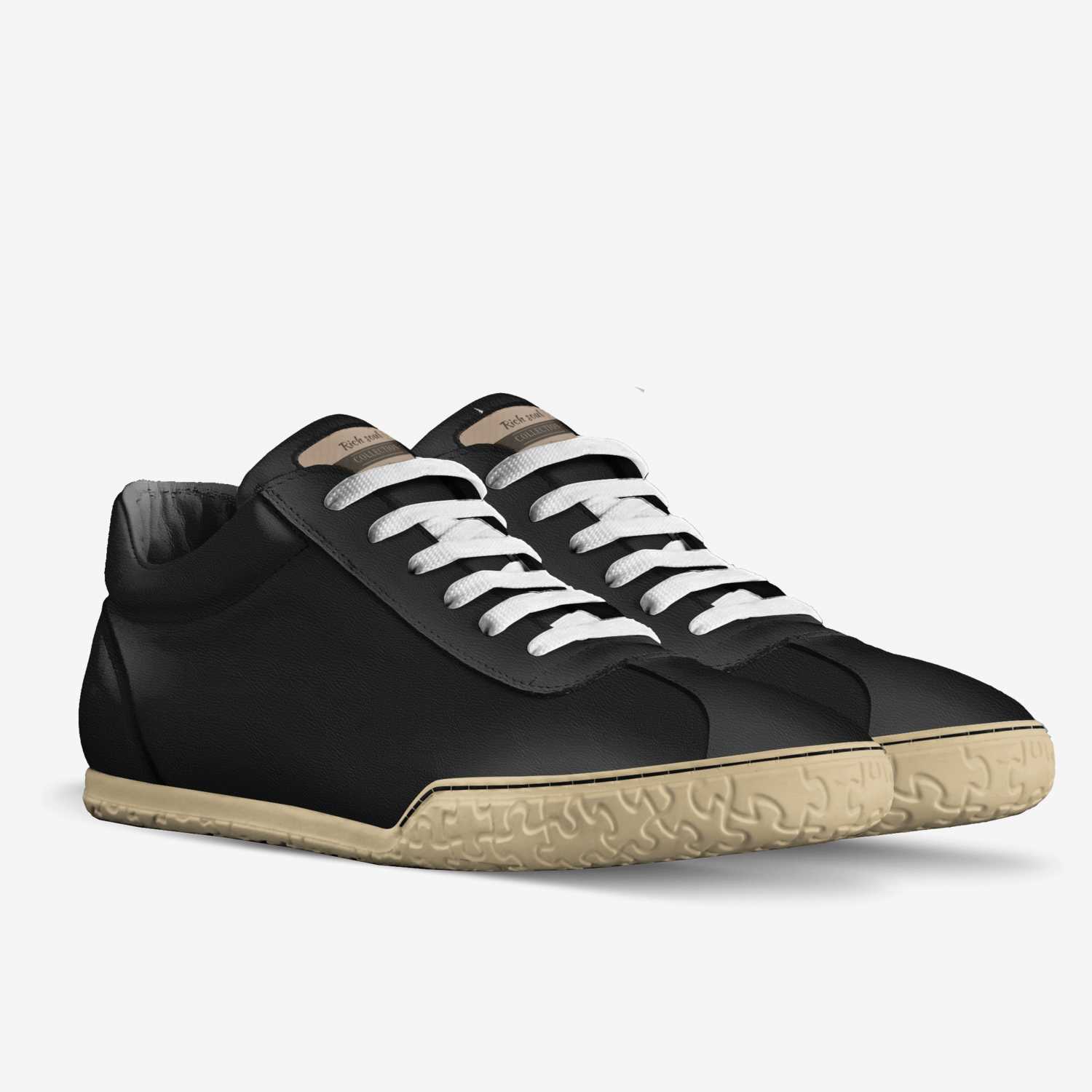 Rich soul custom made in Italy shoes by Mula Stewart | Double view