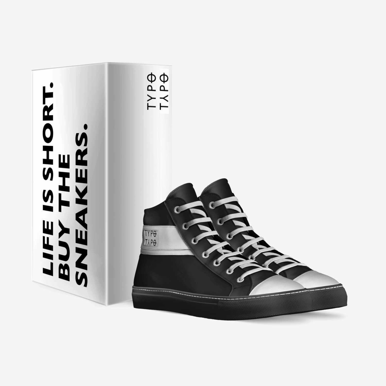 Typo custom made in Italy shoes by Bowo Ade | Box view
