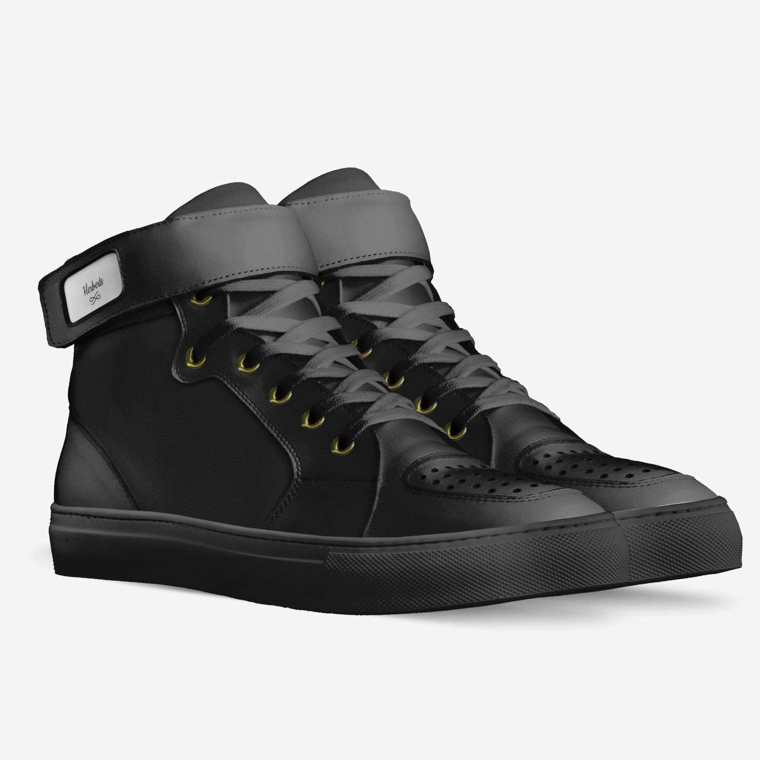 Herberts custom made in Italy shoes by Trevor Allen Schlabach | Double view