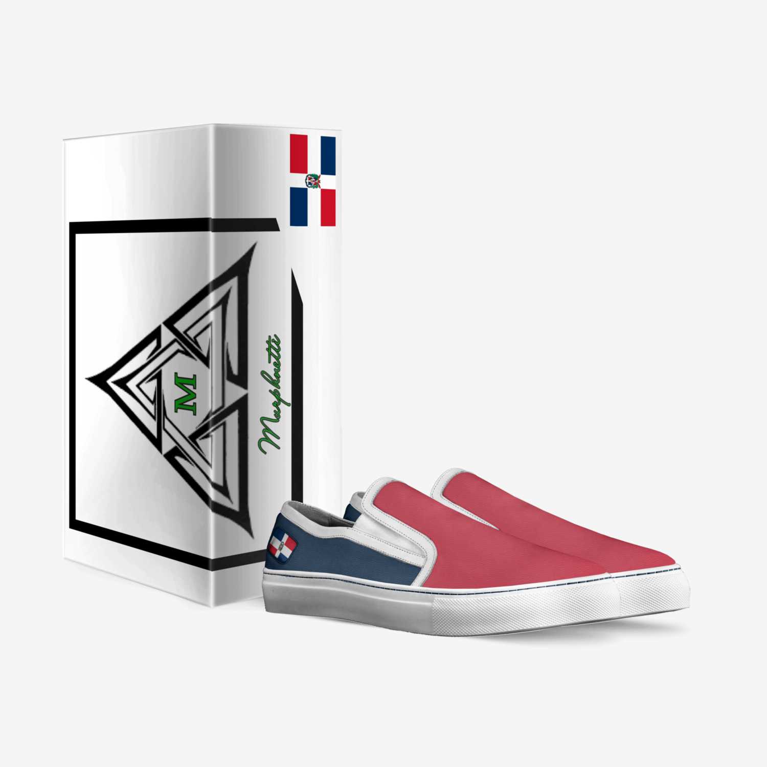 Murphnetti SL-DR custom made in Italy shoes by Tyriek Murphy | Box view
