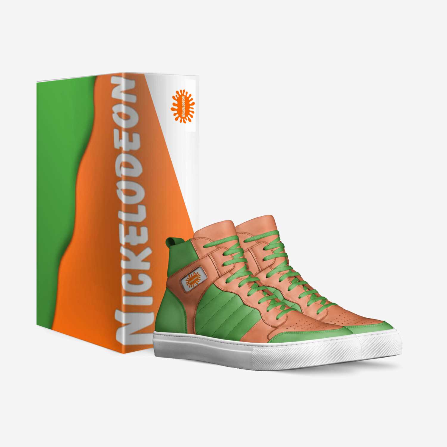 Nickelodean custom made in Italy shoes by Vinh Du | Box view