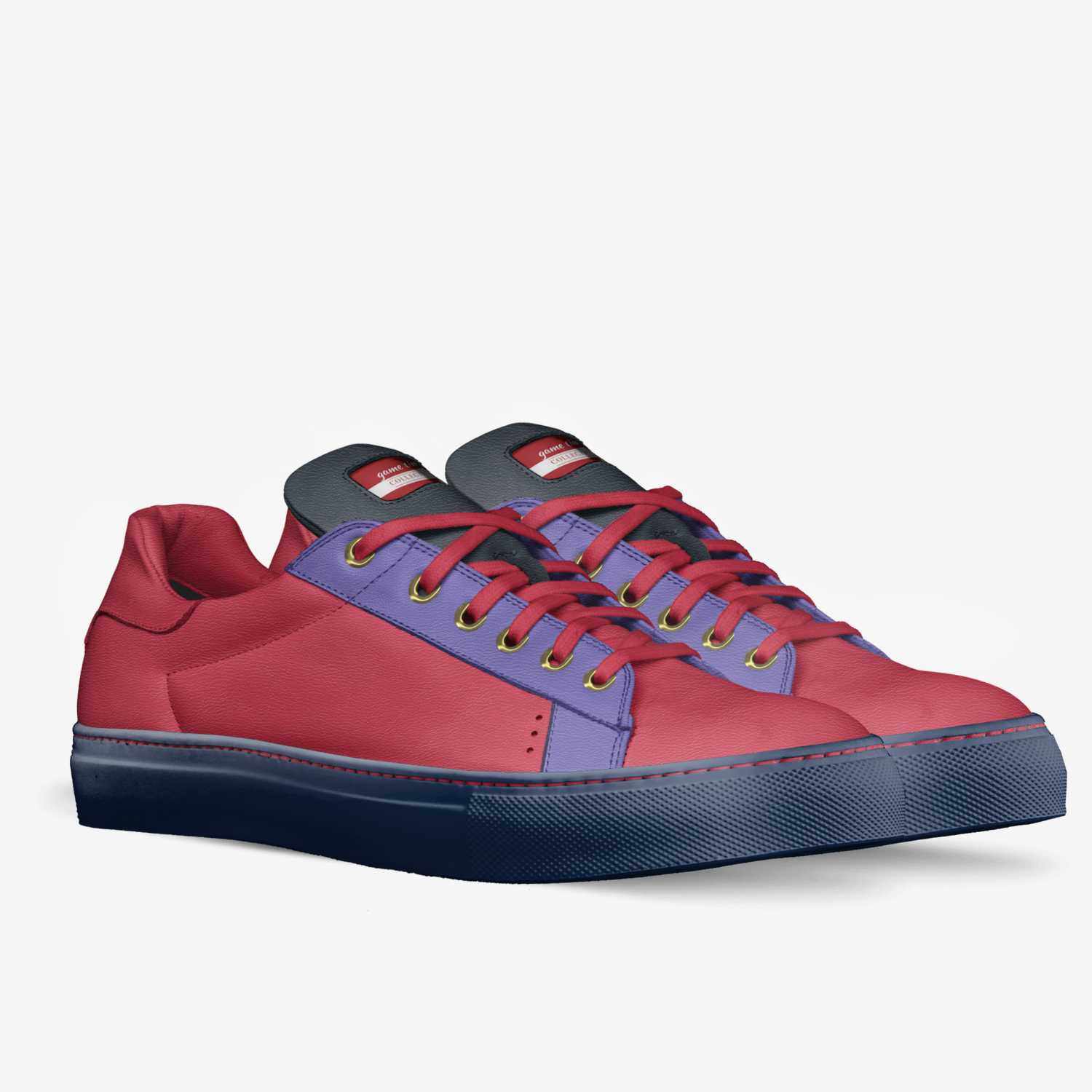 game time custom made in Italy shoes by Javonne | Double view