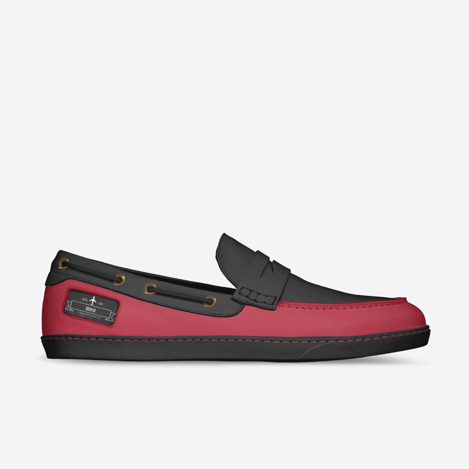 Ben10 custom made in Italy shoes by Benjamin | Side view