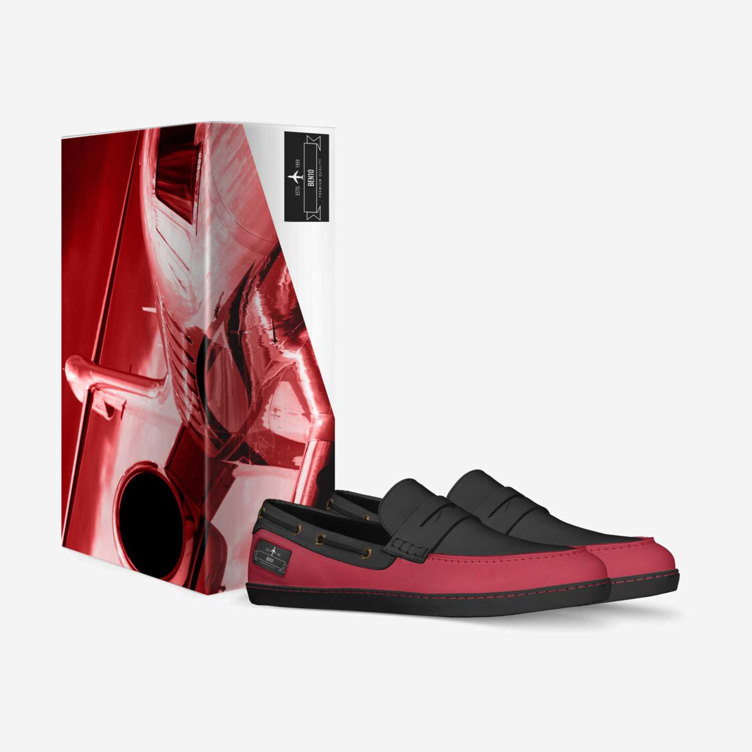 Ben10 custom made in Italy shoes by Benjamin | Box view