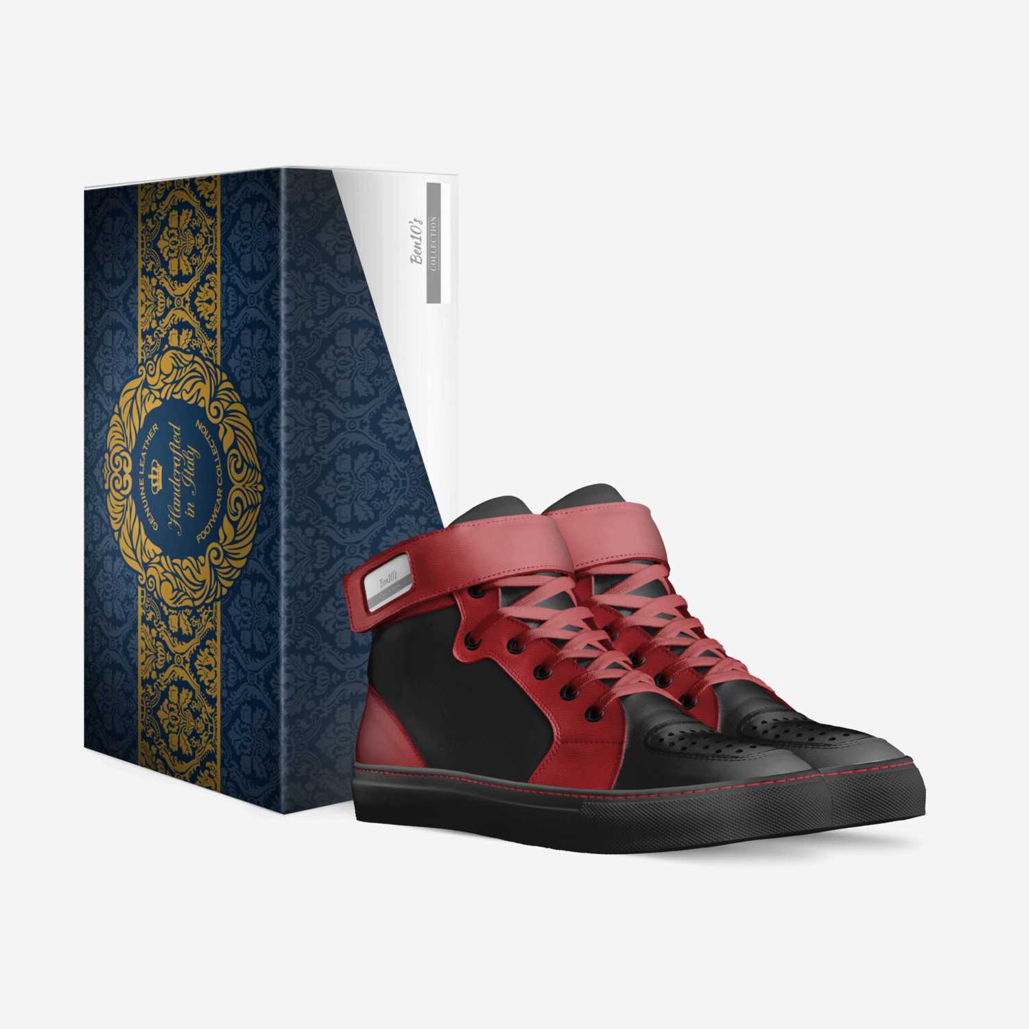 Ben10's custom made in Italy shoes by Benjamin | Box view