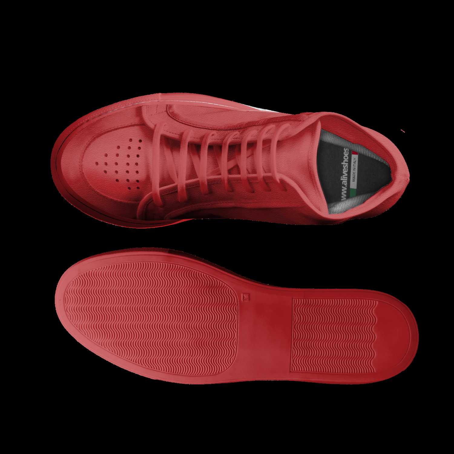 Zara Man Low Triple Red Sneaker Shoes Men's 10.5 US 44 EU Lace Up Casual |  eBay