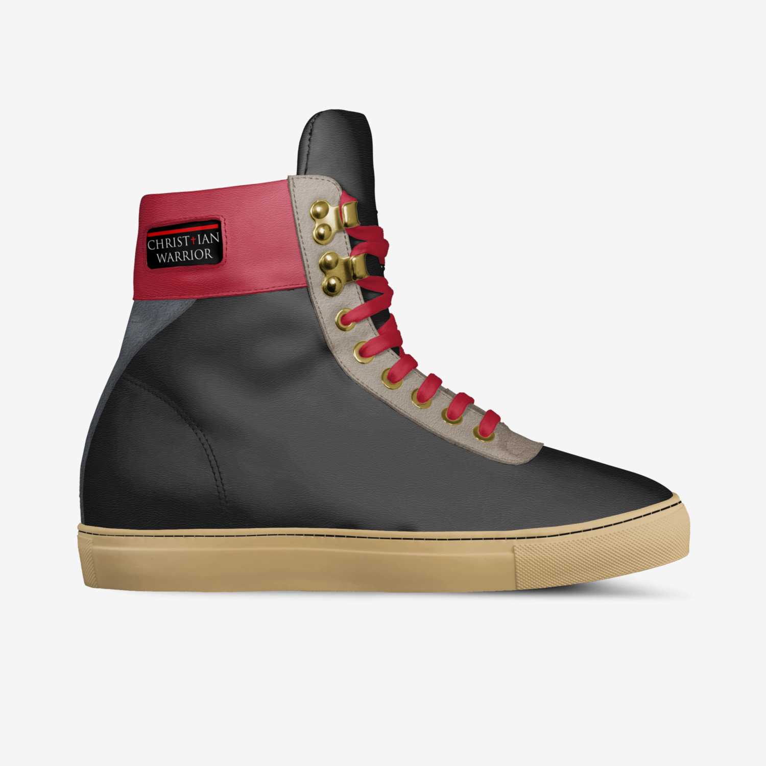 Walking In Light custom made in Italy shoes by Bernard Frazier | Side view