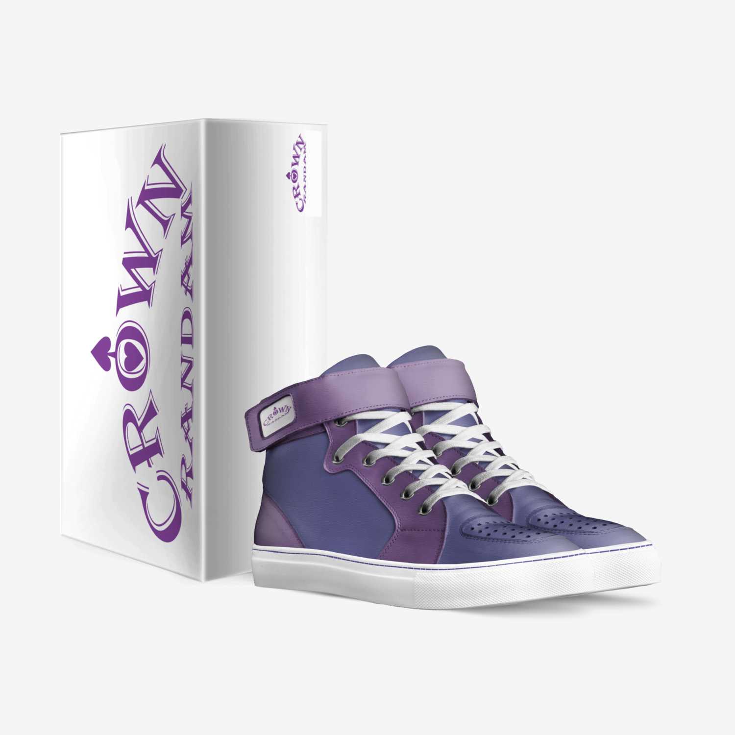 P15 custom made in Italy shoes by Crown Randam | Box view