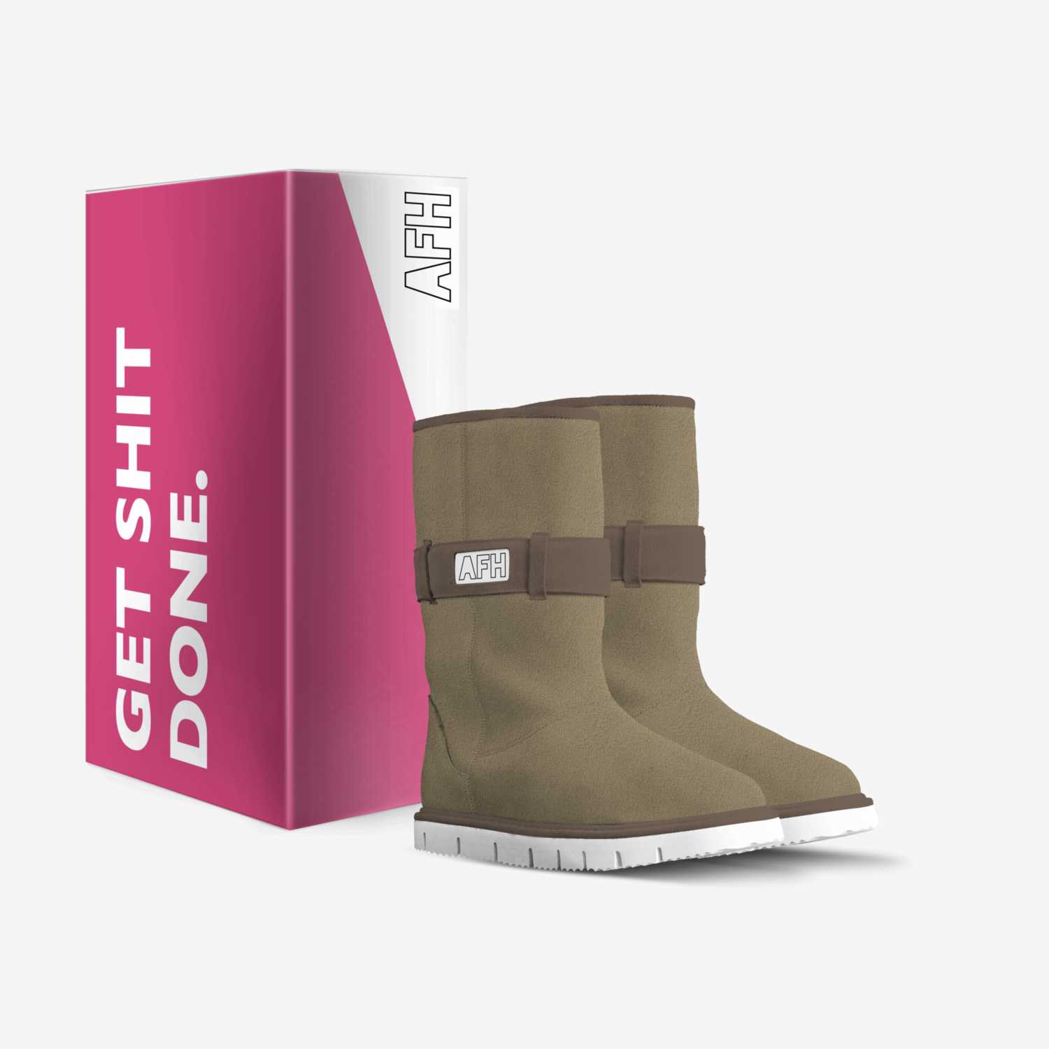 Pink Vodka custom made in Italy shoes by Guillermo Aguirre | Box view