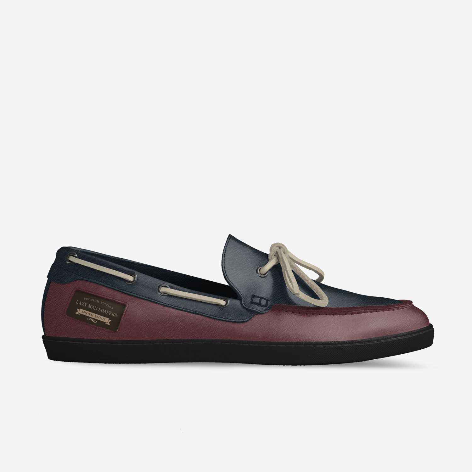 Lazy Man Loafers custom made in Italy shoes by Hailey Meixsell | Side view