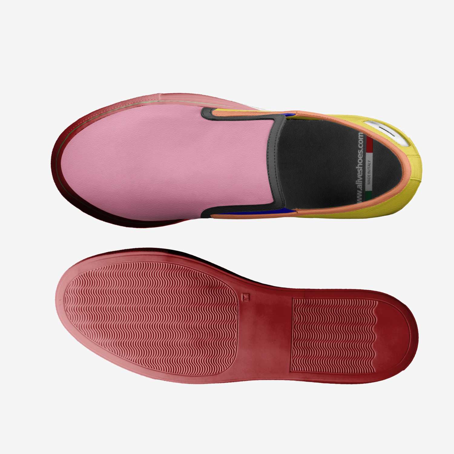 um..... custom made in Italy shoes by Gabe Wong | Top view