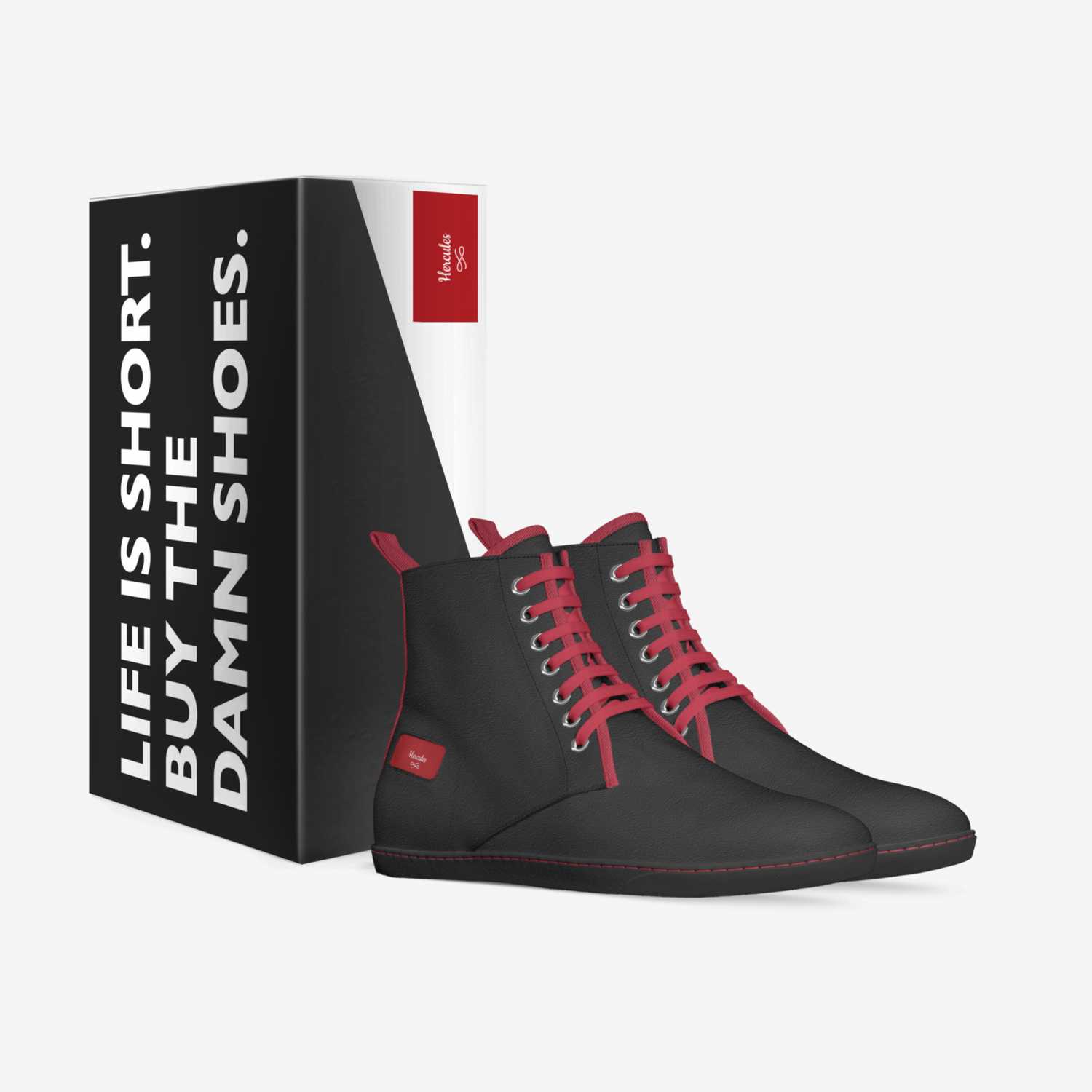 Hercules custom made in Italy shoes by Norberto Mtz | Box view