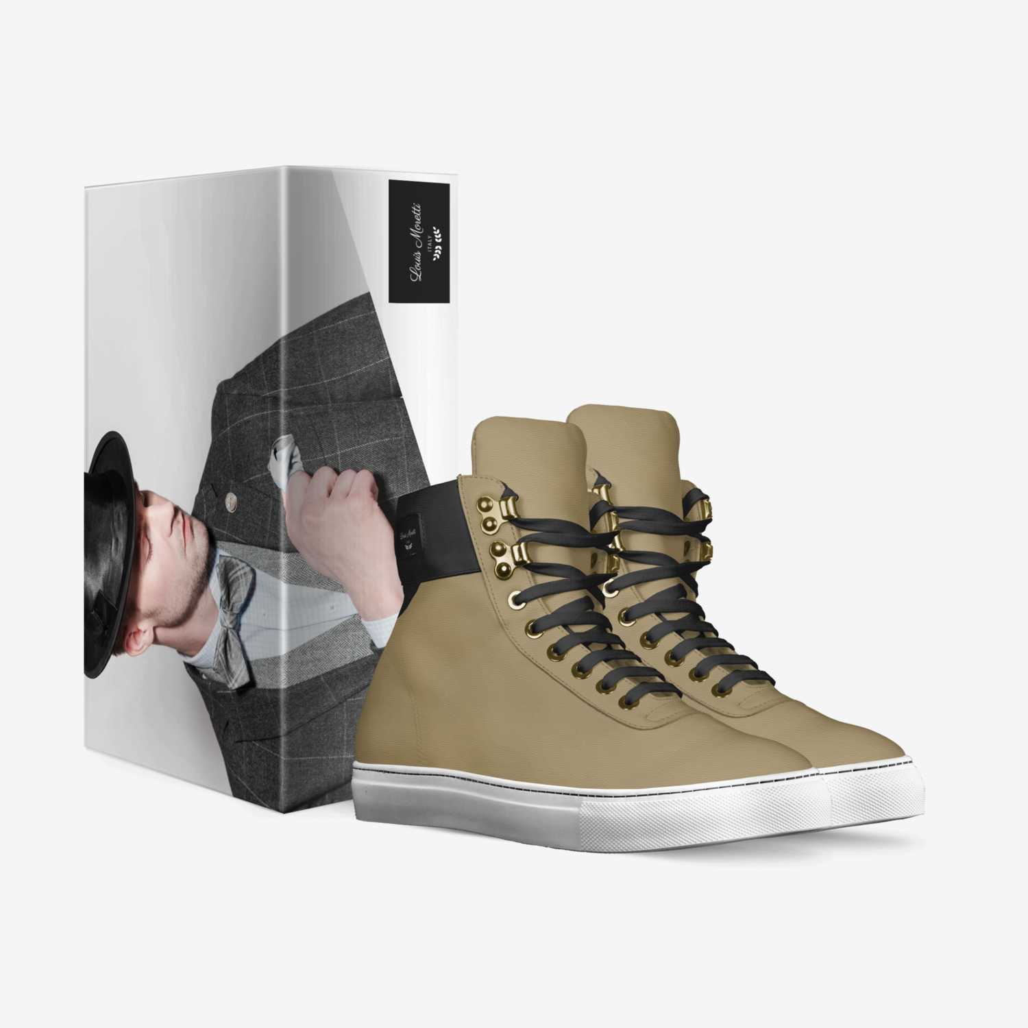 Louis Moretti custom made in Italy shoes by Louis Robert David Hutchinson | Box view