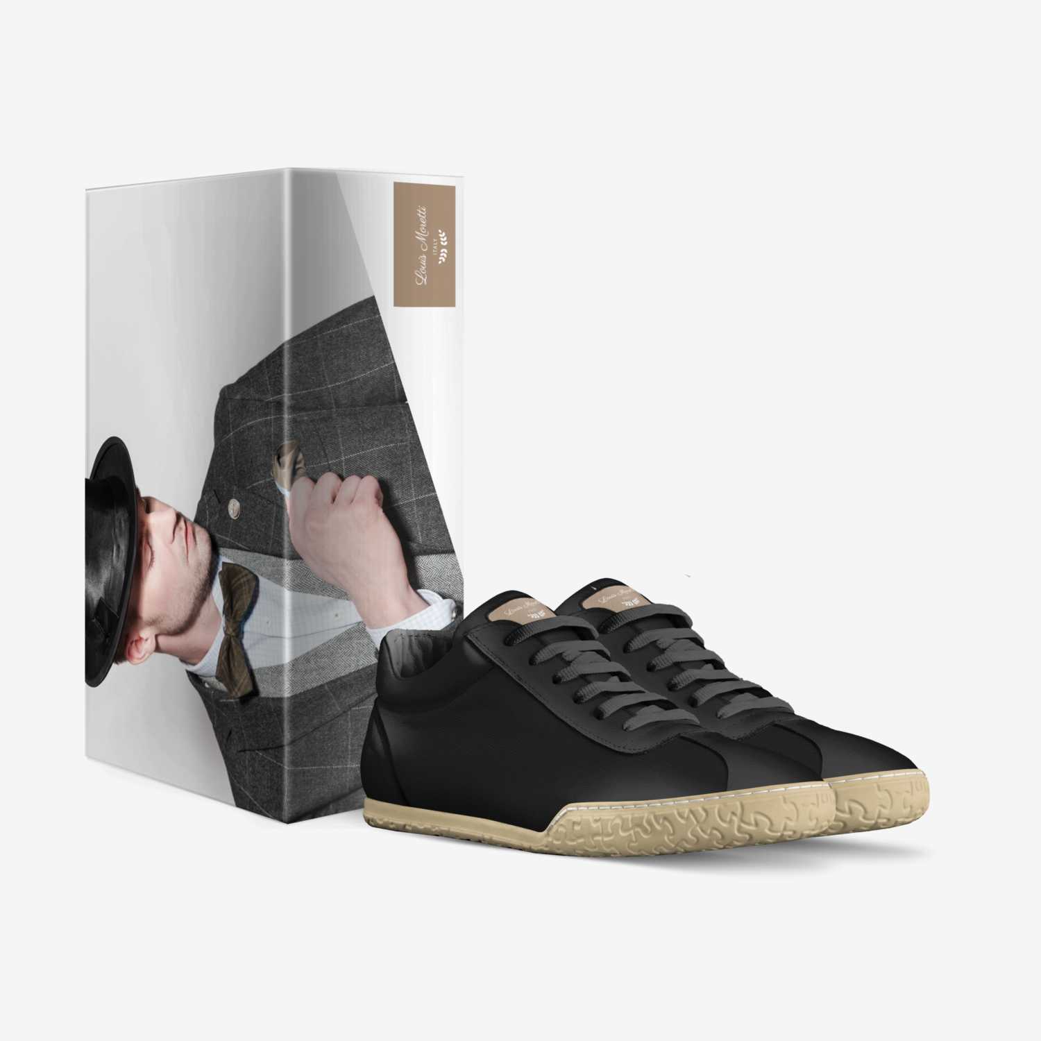 Louis Moretti custom made in Italy shoes by Louis Robert David Hutchinson | Box view